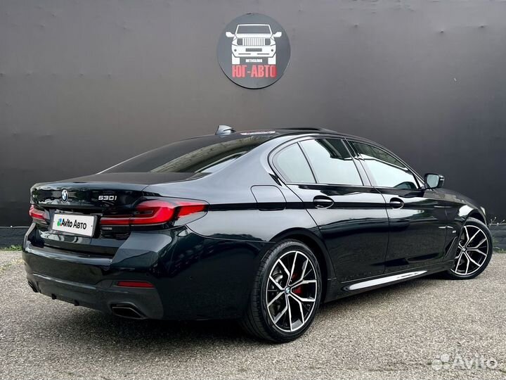 BMW 5 серия 2.0 AT, 2021, 88 500 км