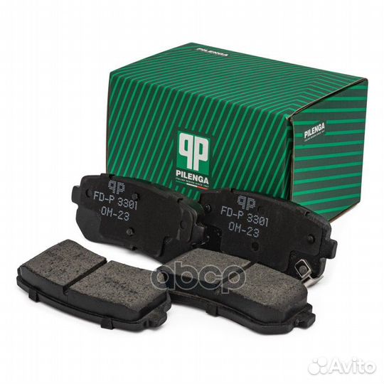 Колодки зад.KIA picanto 11-17 FD-P 3301 pilenga