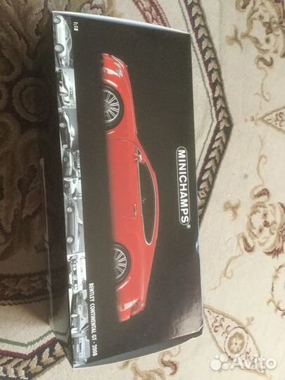 Bentley continental GT 2008 1:18 Minichamps