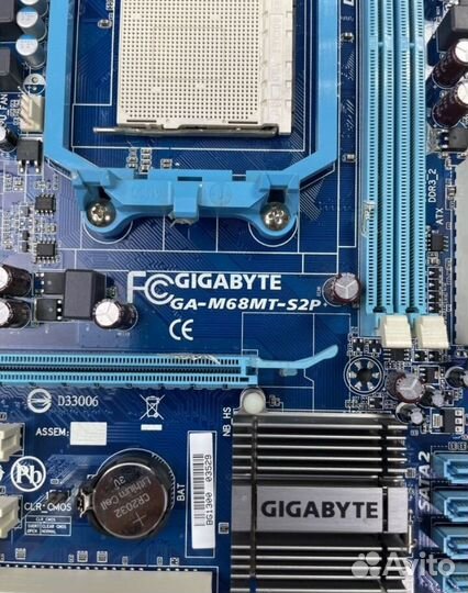 Материнская плата gigabyte m68mt-s2p