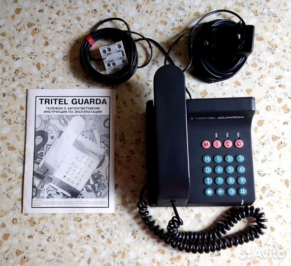 Телефон Tritel Guardа. Автоответчик, инструкция
