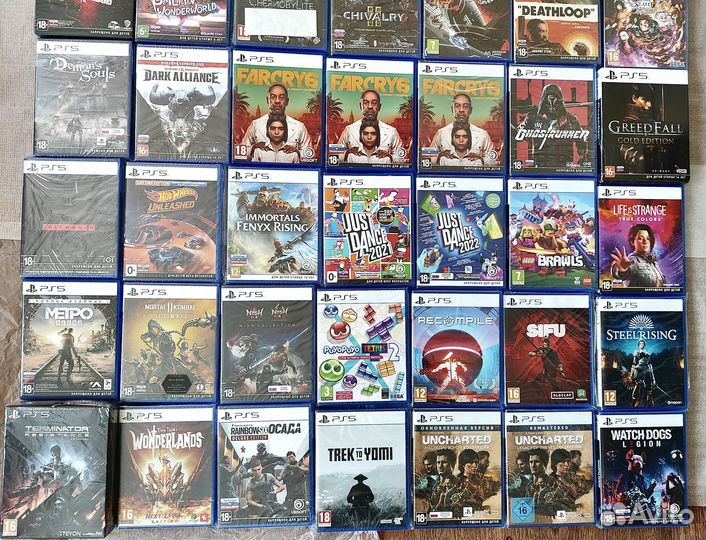 PlayStation 5 Диски С Играми