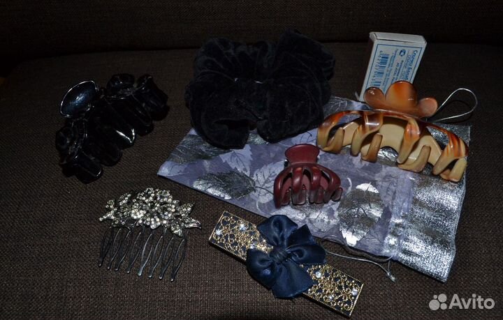 Гребешок для волос, крабики, заколка, резинка