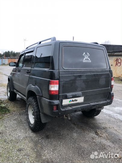 УАЗ Patriot 2.7 МТ, 2009, 153 000 км