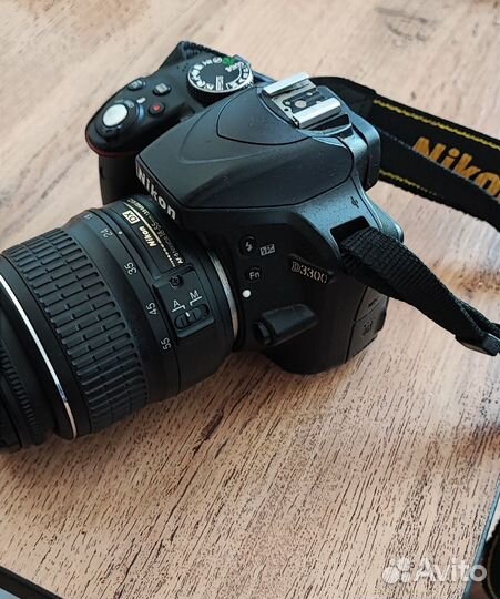 Фотоаппарат nikon D3300 kit 18-55 mm