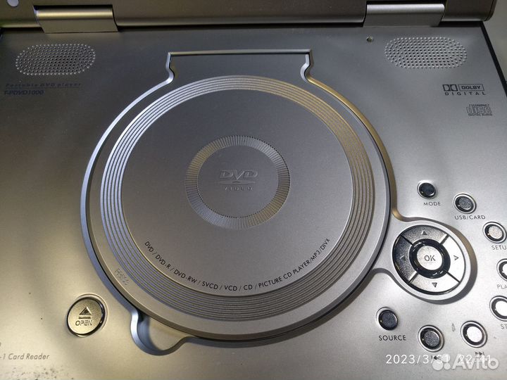 Экзотика: Trony dvd t-pdvd1000 плеер, рабочий