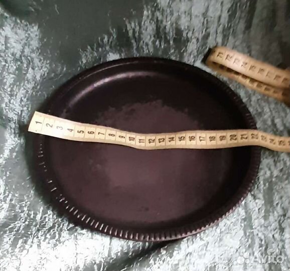 Чугунная сковорода СССР бу