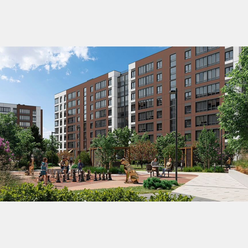 Квартира-студия, 25,2 м², 8/8 эт.