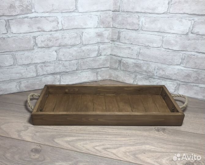 Поднос деревянный
