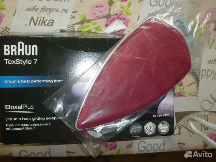 Мягкая насадка STP7 на утюг Braun