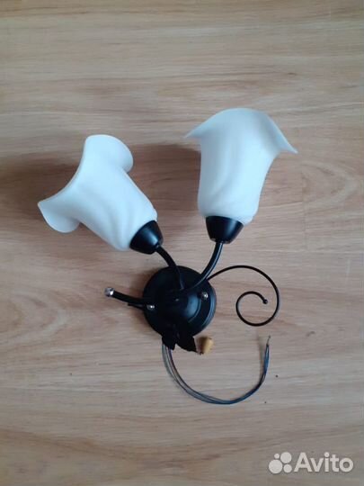 Бра двухрожковое. Новое