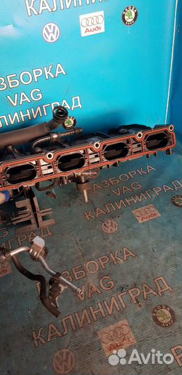Ауди А6-С7 2.0 tfsi. Впускной коллектор