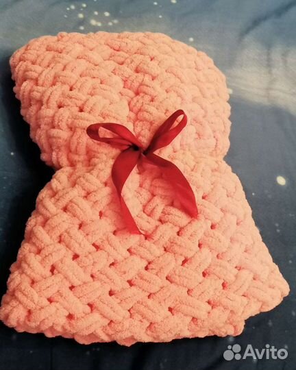 Плед детский плюшевый