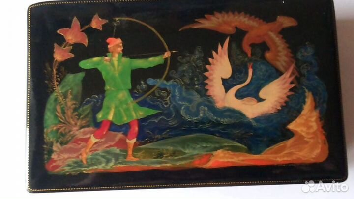 Палехская шкатулка