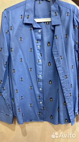 Мужская рубашка в стиле gucci