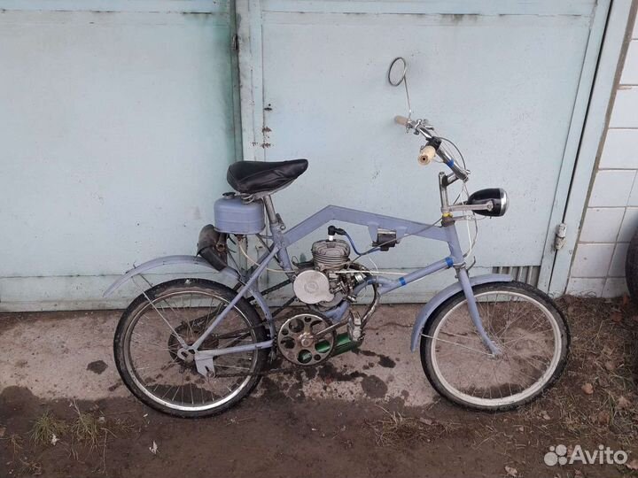 Мопед самодельный двигатель д6