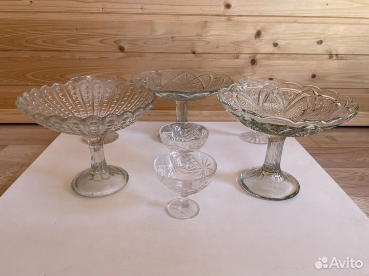 Посуда ссср. Бокалы. Графин. СССР