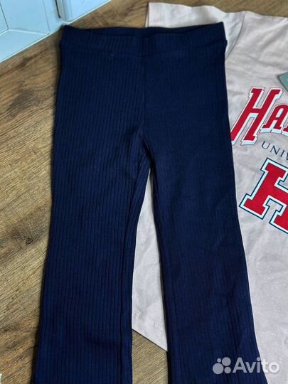 Детский костюм футболка и штаны клеш 110 размер