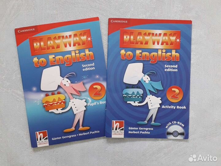 Playway to english 2 учебник и рабочая тетрадь