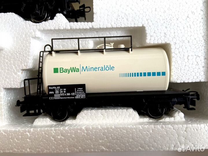 Набор грузовых вагонов Marklin H0 Mineralole