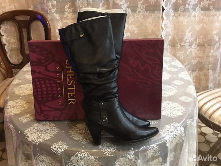 Сапоги осень весна женские 37