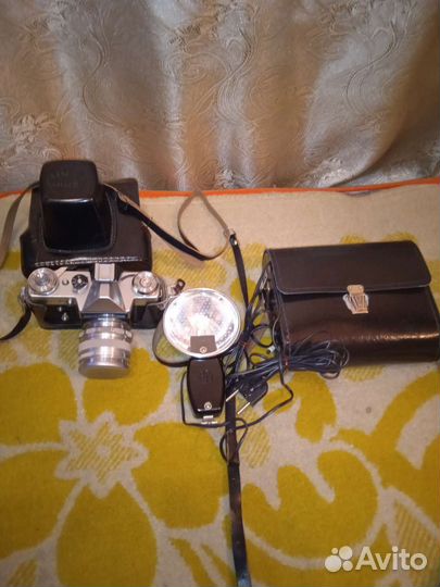 Фотоаппарат зенит-Е с объективом мир-1