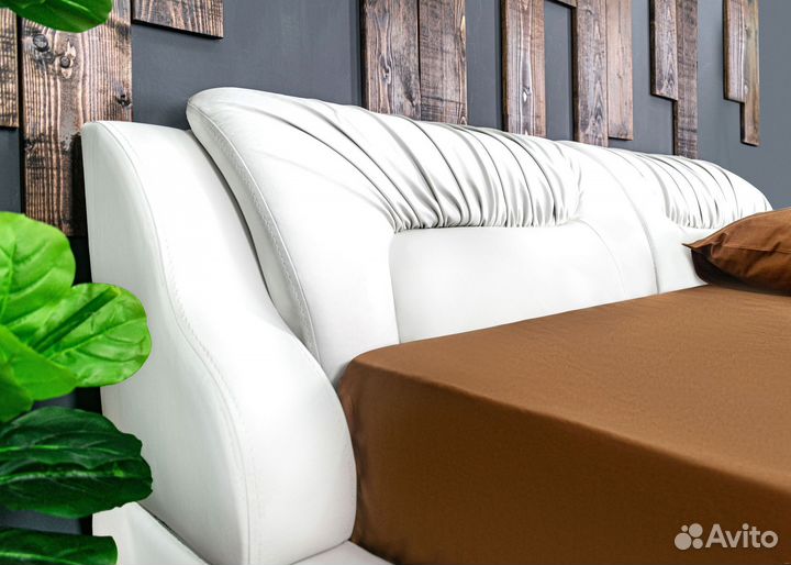 Кровать 180х200 белая Валенсия