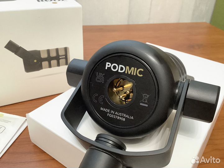 XLR микрофон rode podmic