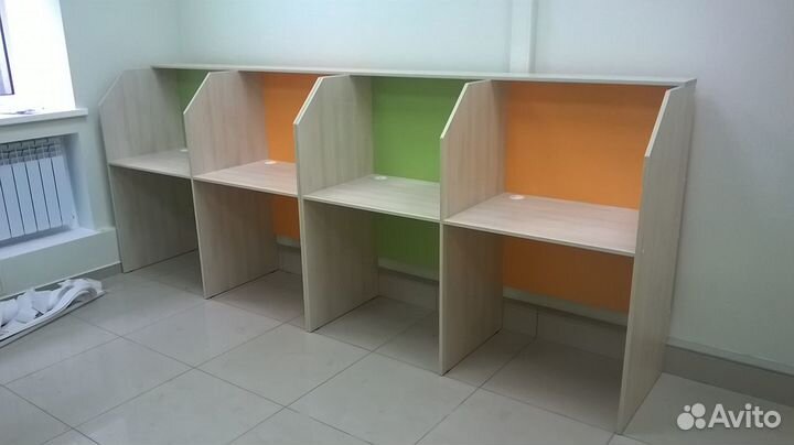 Столы с перегородками для колл-центр call-center