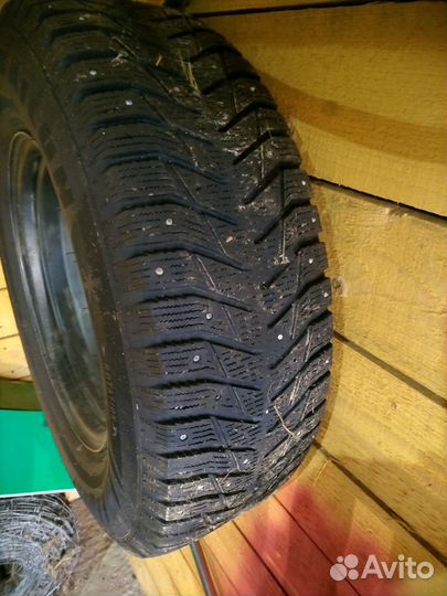Резина зимняя УАЗ патриот. Шипы. С дисками