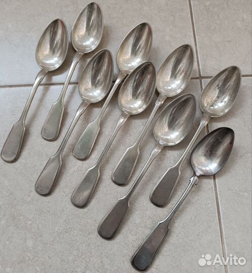 Столовые приборы антикварные