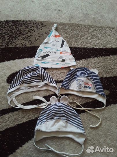 Шапочки на мальчика