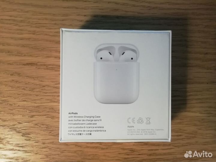 Коробка от AirPods