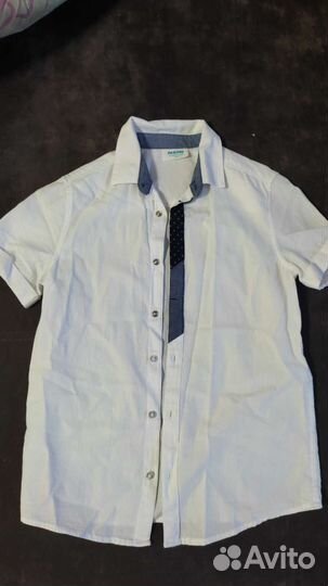 Рубашка для мальчика 140