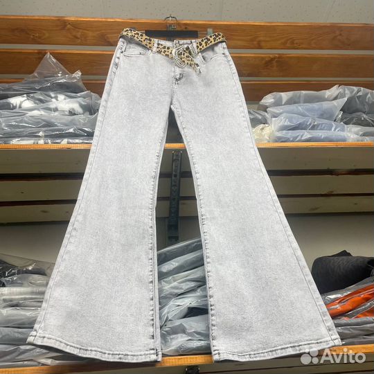 Джинсы клеш Rick Owens Shadow Cut Wideleg