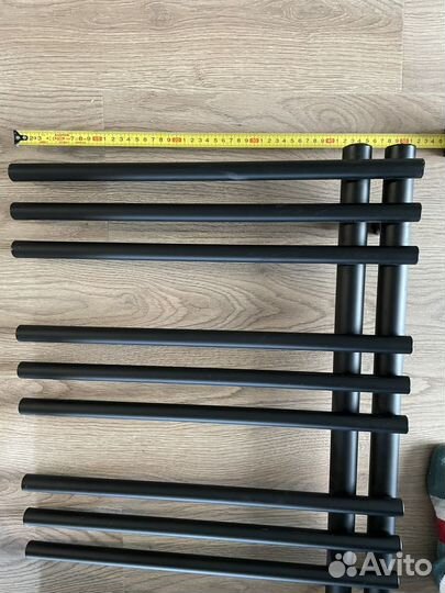 Полотенцесушитель водяной черный