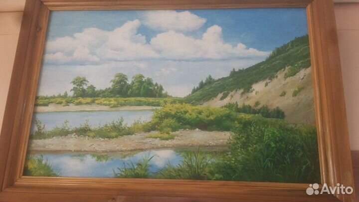 Картина С.Н.Якунин масло,холст