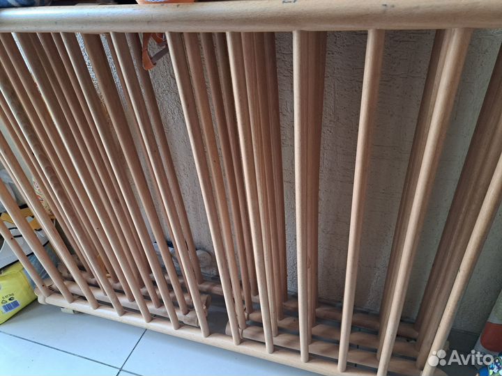 Манеж Geuther натуральнoe дерево