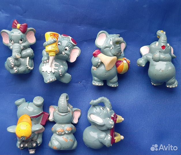 Игрушки из киндера 90х