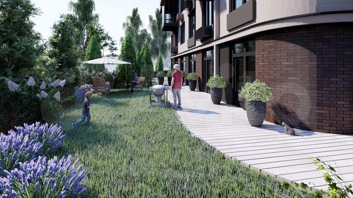 2-к. квартира, 71,3 м², 5/6 эт.