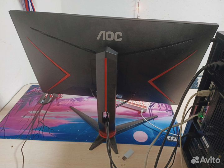 Игровой пк с монитором 75гц