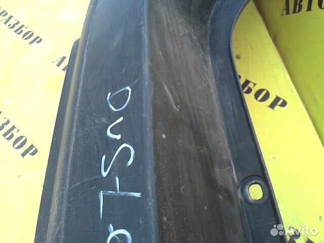 Бампер задний Renault Duster 2012-2021