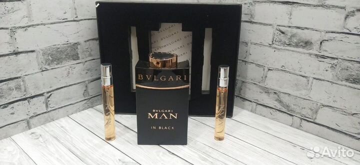 Bvlgari man in black подарочный набор