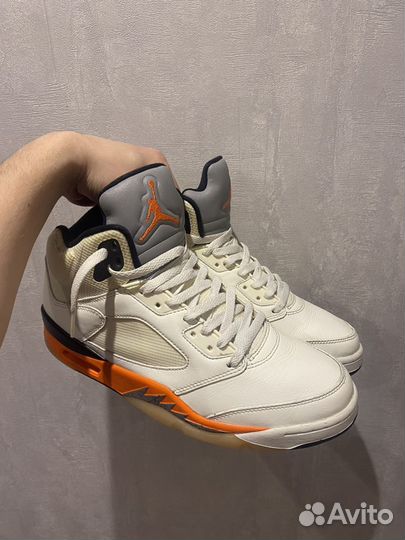 Air Jordan 5 Total Orange Оригинал