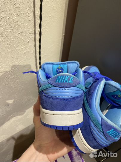 Nike SB dunk low blue raspberry оригинал