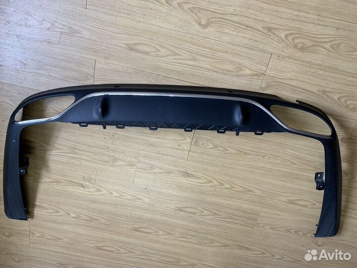 Задний бампер на mercedes cls (C257)