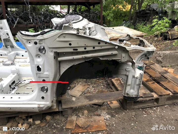 Лонжерон на suzuki SX4 YA11S M15A