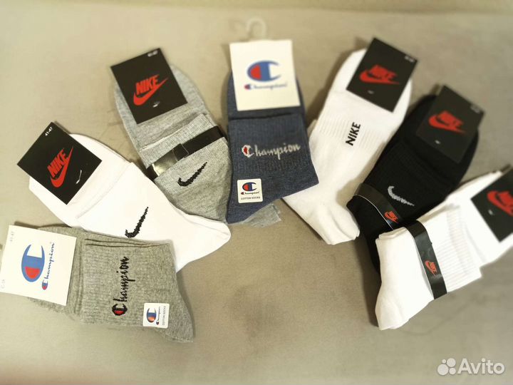 Носки мужские новые Nike, Champions