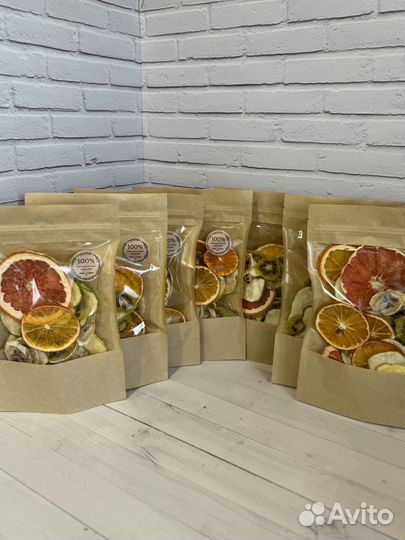 Фруктовые чипсы (фрипсы ), сушеные фрукты