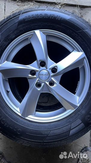 Шины лето 255/60 r17 диски 5х114.3